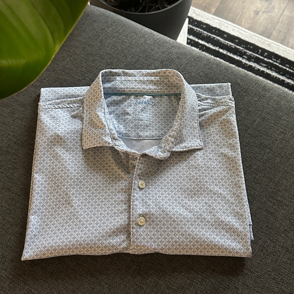 Men's Blue Polo Shirt